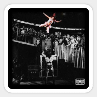 W3IRD GVNG ''WRESTLING ALBUM COVER''  (IYO SKY) Sticker